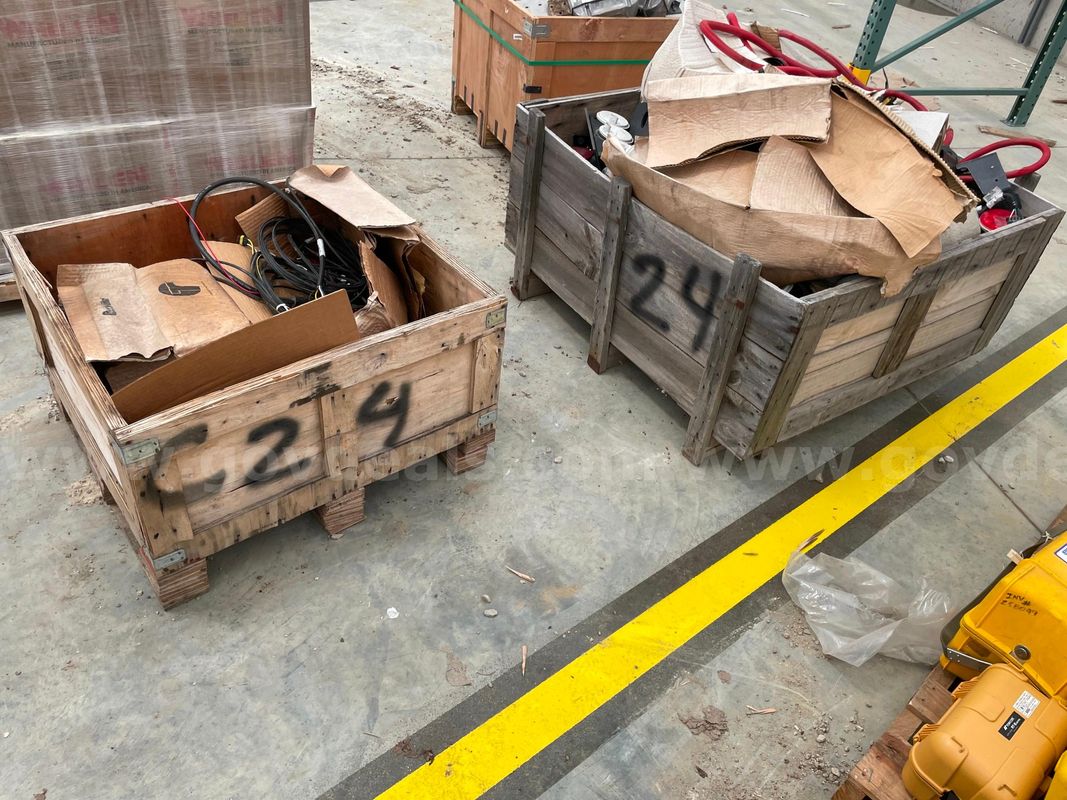 Lot of Dump Truck Wiring and Lights