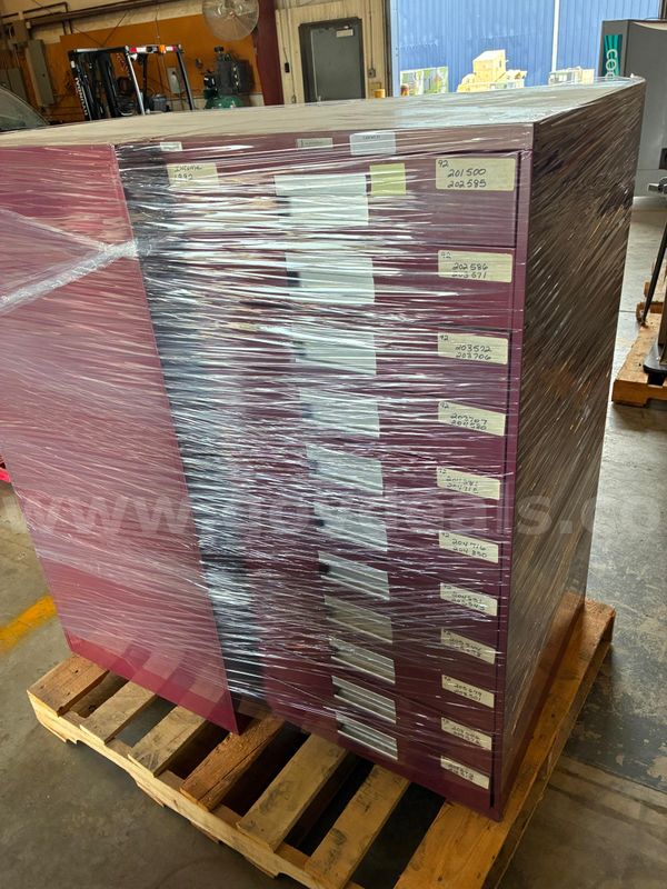 File cabinet, card, lot of 2