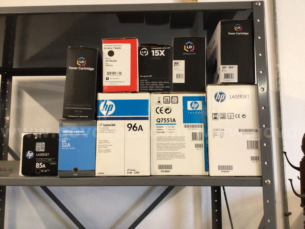 Toner, assorted, approximately 10 - UNTESTED