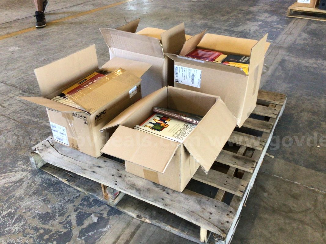 Books, educational, pallet