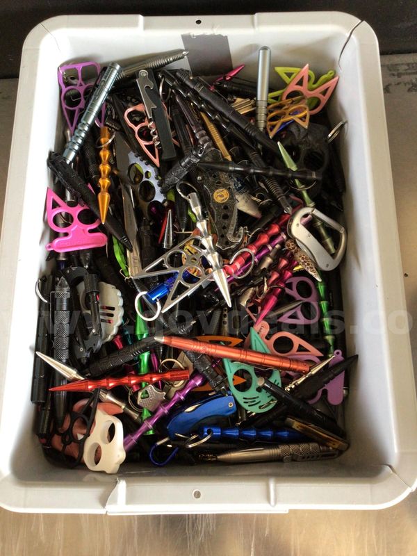 Personal defense items, approximately 30lbs - UNTESTED