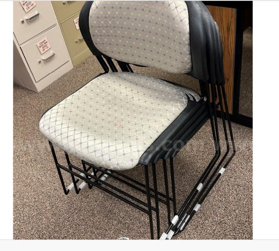 Chairs - Lot of 10 - Stackable