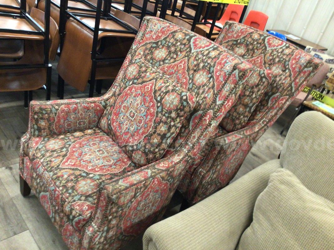 Chairs, armchair, lot of 2