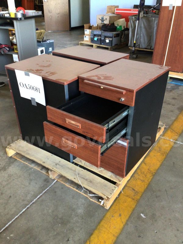File cabinets, lot of 3