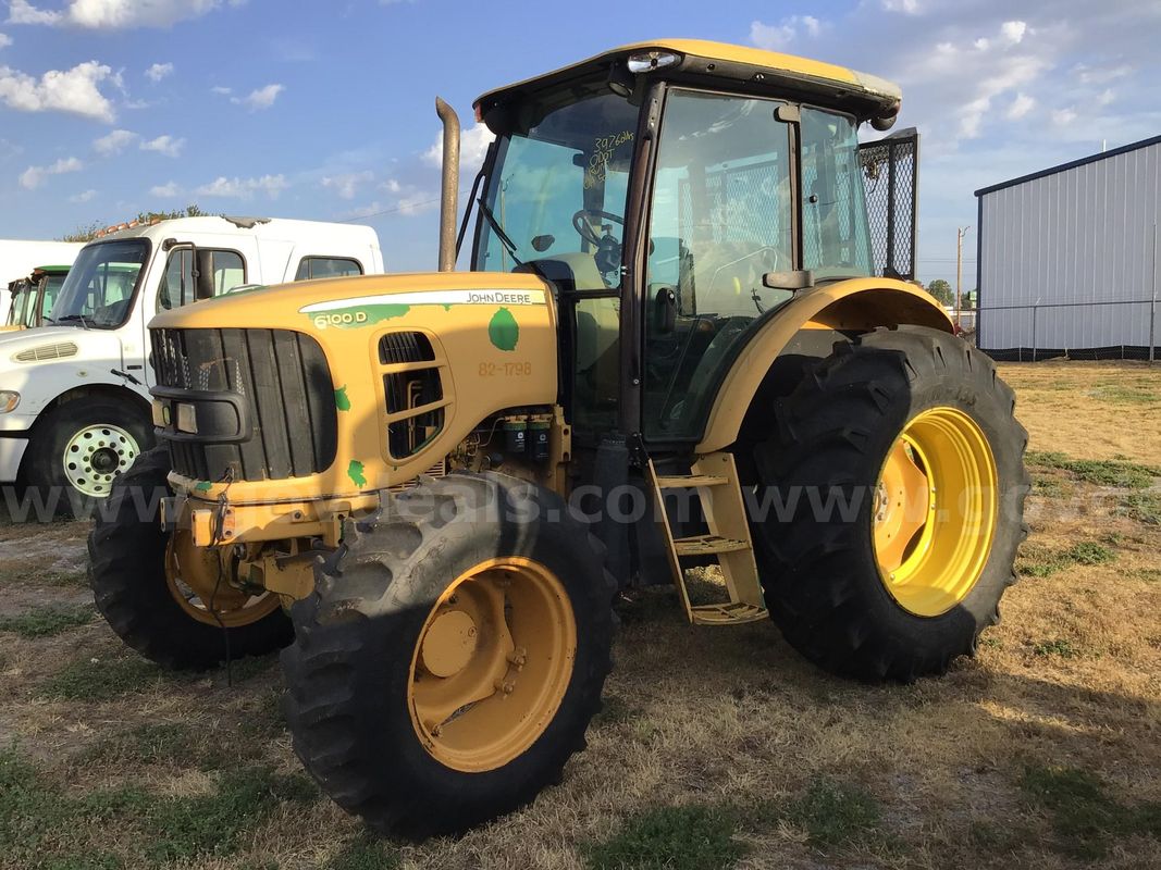 Tractor, John Deere 6100D
