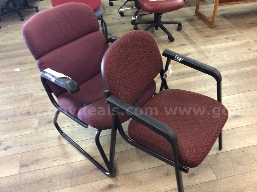 Chairs, stationary, lot of 2