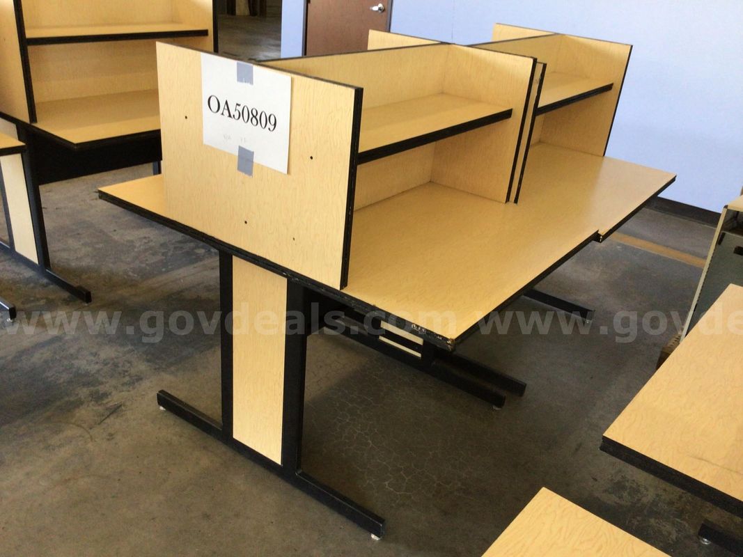 Workstation, double-sided, lot of 2