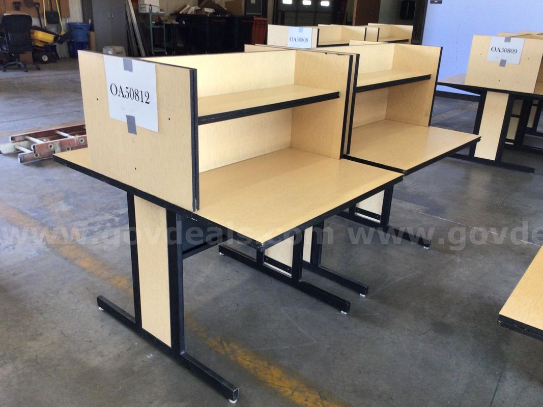 Workstation, double-sided, lot of 2