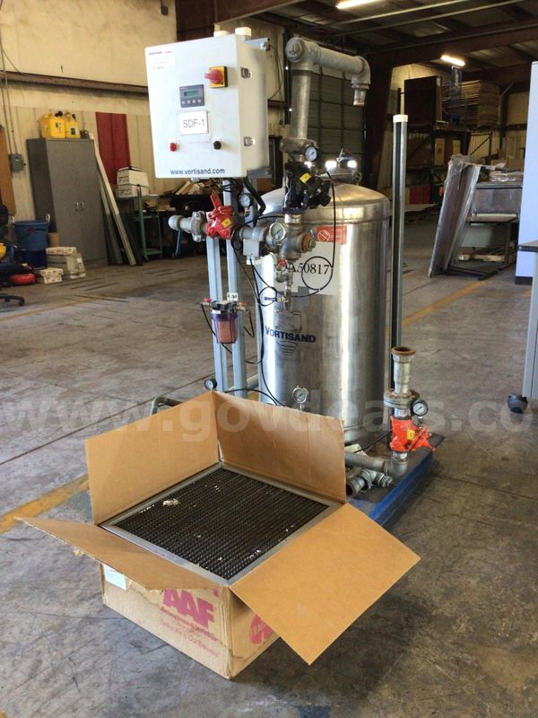 Filtration system, Vortisand - UNTESTED