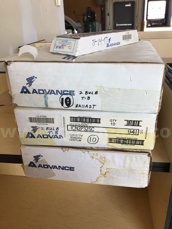 Ballasts, approximately 30 - UNTESTED