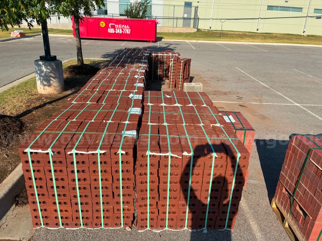 Bricks - Lot of approximately 1000 sq ft