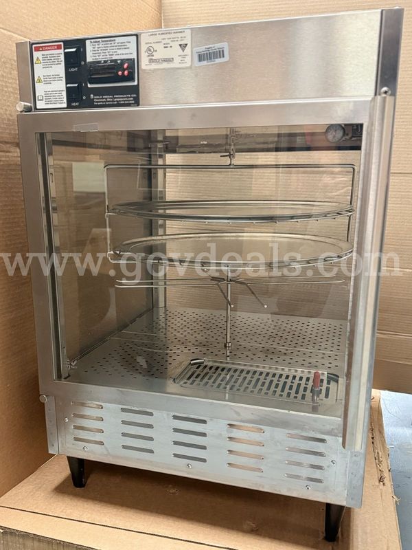 Gold Medal Model 5550-00 Large Humidified Pizza & Pretzel Merchandiser Warmer