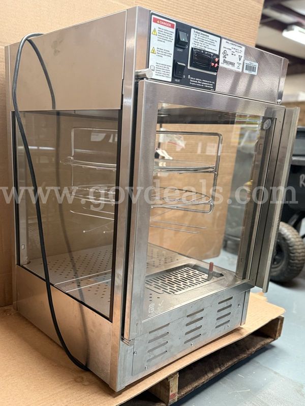 Gold Medal Model 5551-00 Small Humidified Pizza & Pretzel Merchandiser Warmer
