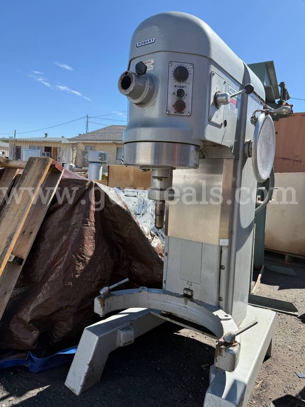 Hobart H-600T 60-Qt Commercial Floor Mixer with Attachments