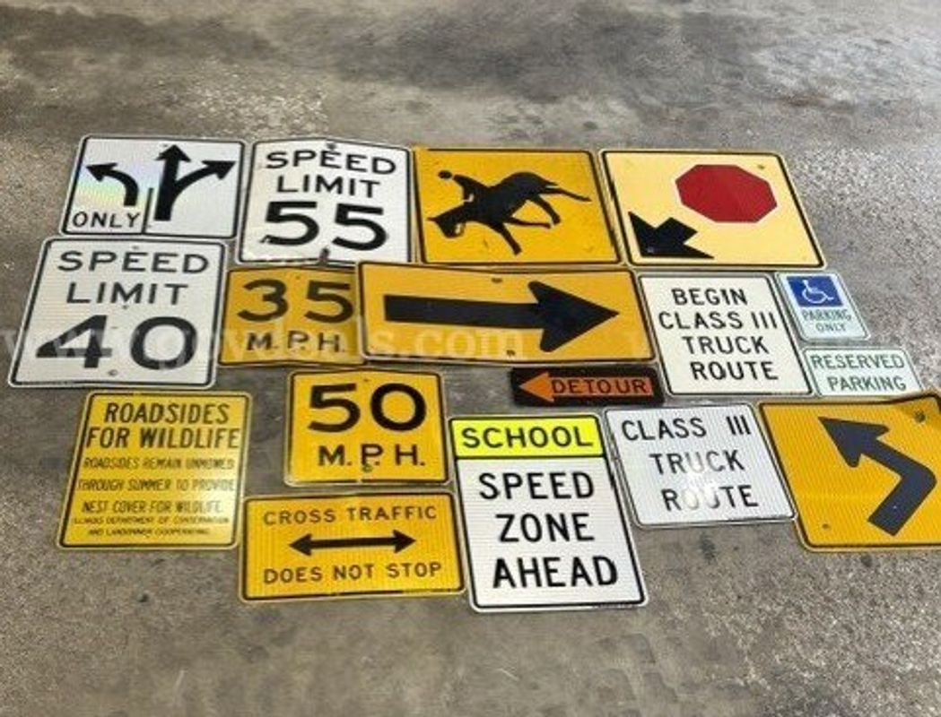 Various Roadway Signs