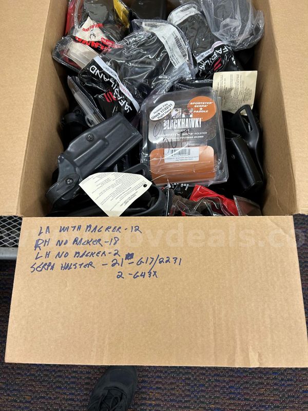 Lot of Assorted Firearm Holsters