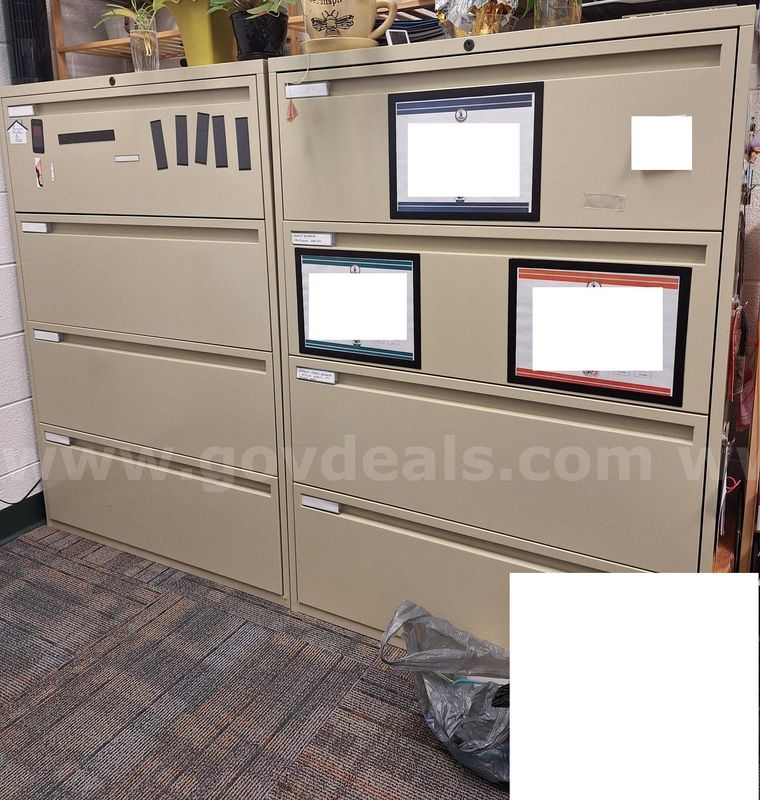 DuraSteel 4 Drawer Lateral File Cabinets