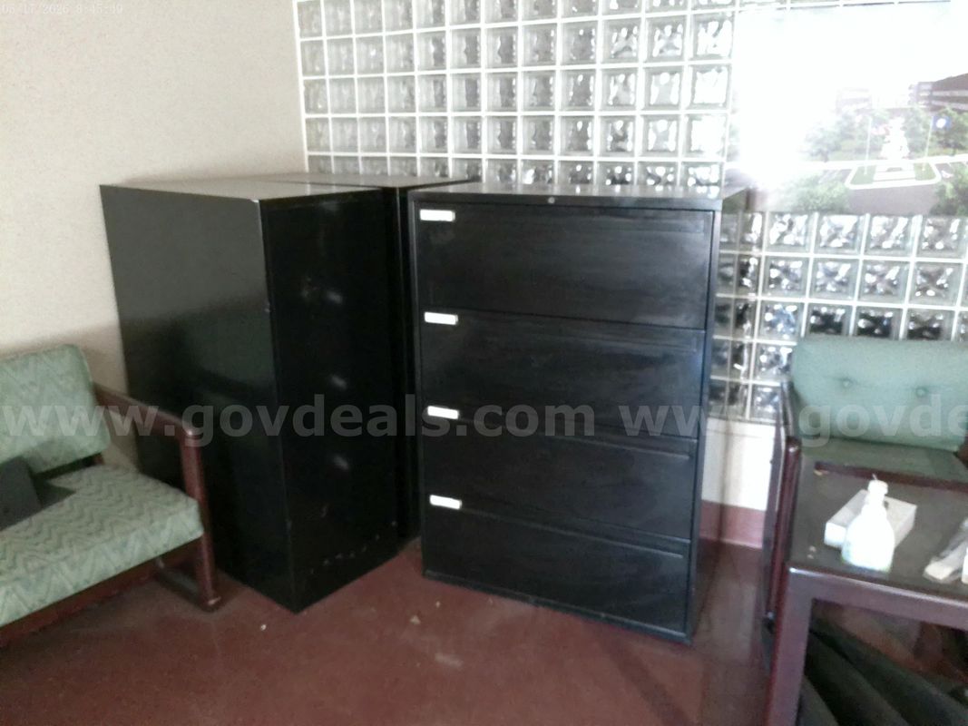 BT2 Four Drawer Wide File Cabinets