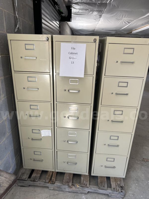 Lot of File Cabinets