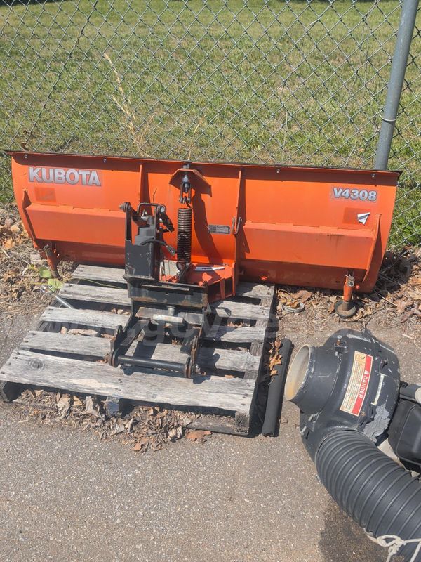 Kubota UTV Front Plow