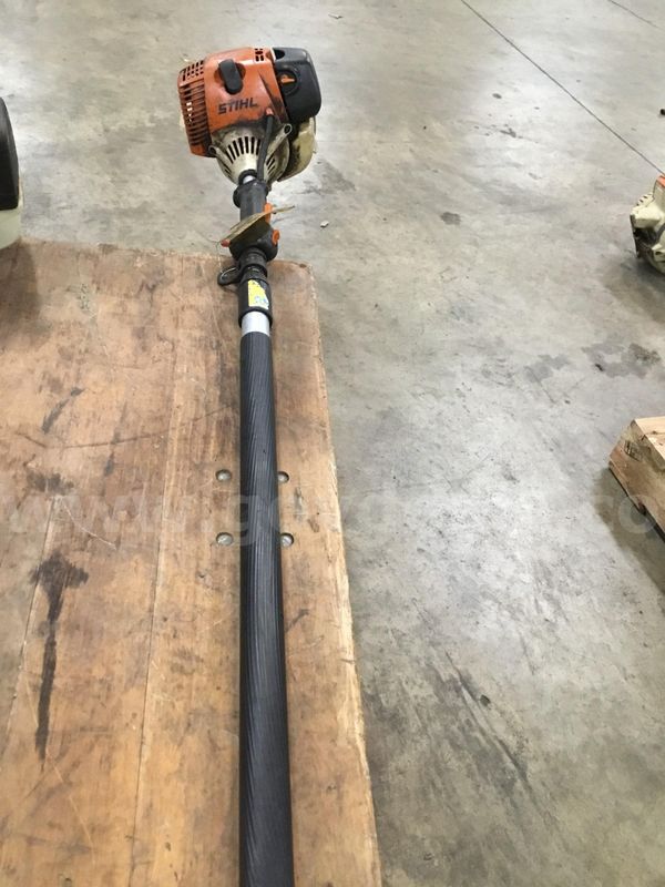 10 1/2 foot STIHL N86593 (FREDERICKSBURG) pole saw (HAS BAD SHAFT) "DH"