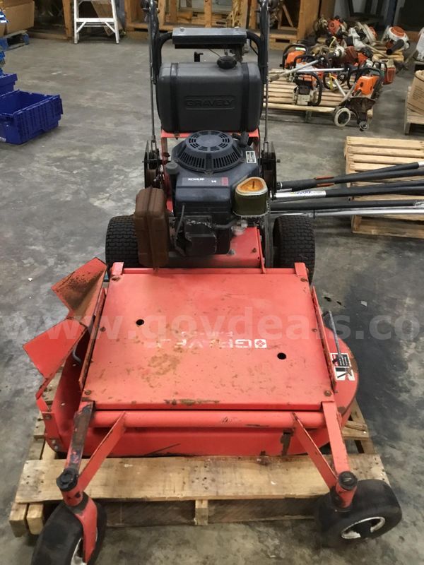 80 (LENGTH) x 37 (WIDTH) Gravely Pro Kohler (MANASSAS) mower "DH"