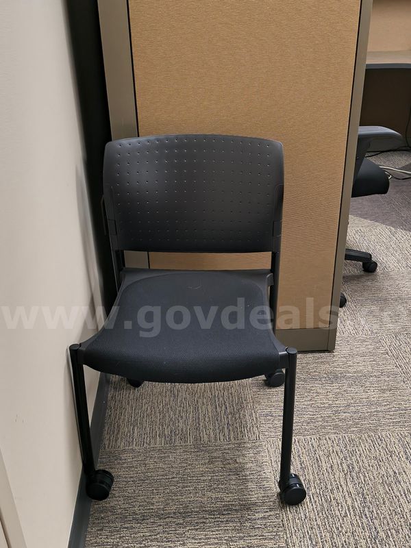 Black Chairs w/Wheels