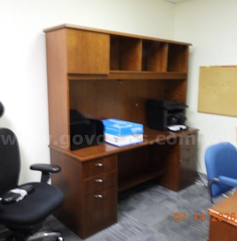 Credenza w/ Hutch