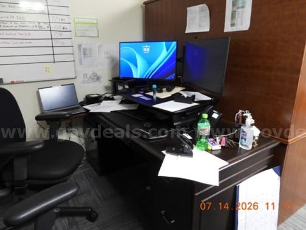 Dark Wooden Desk