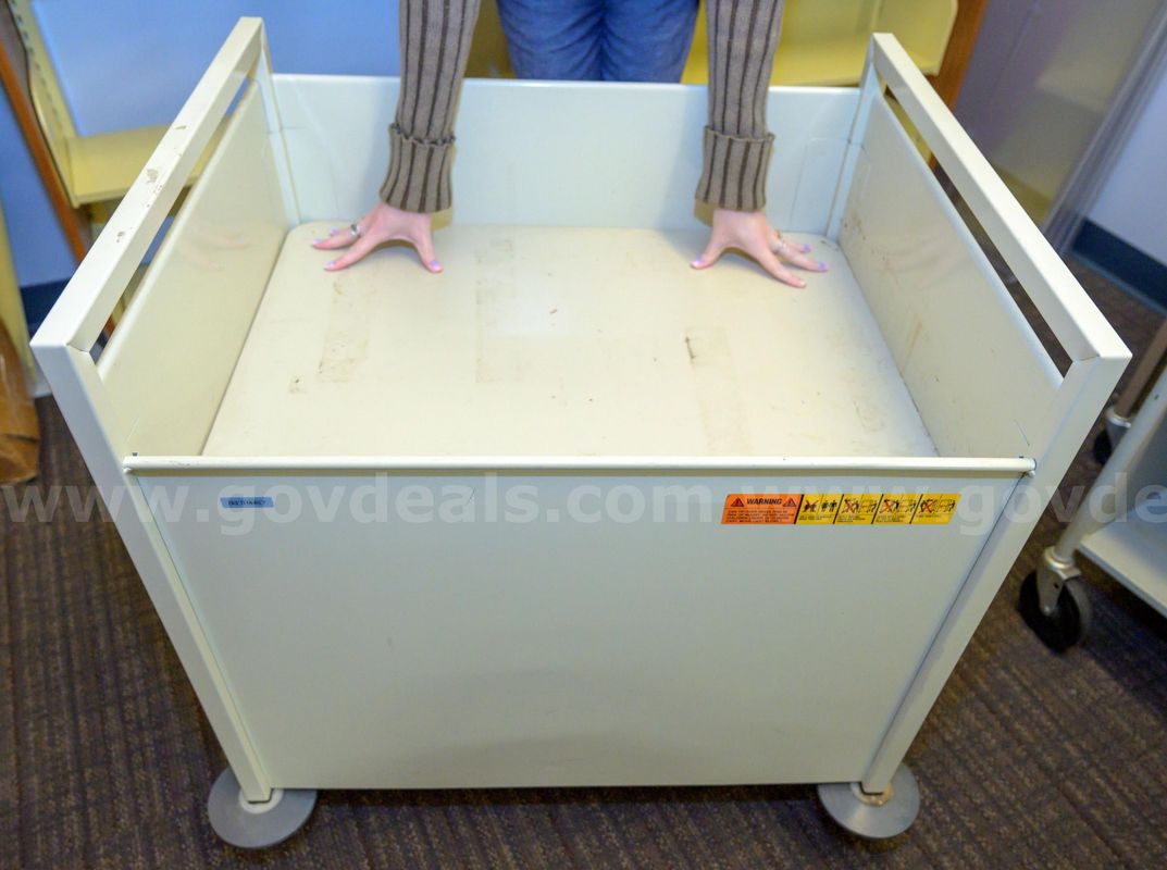 Library Book Drop Cart