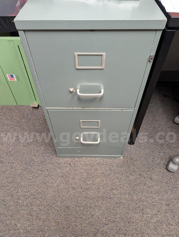 1 Lot of 2 Misc. File Cabinets