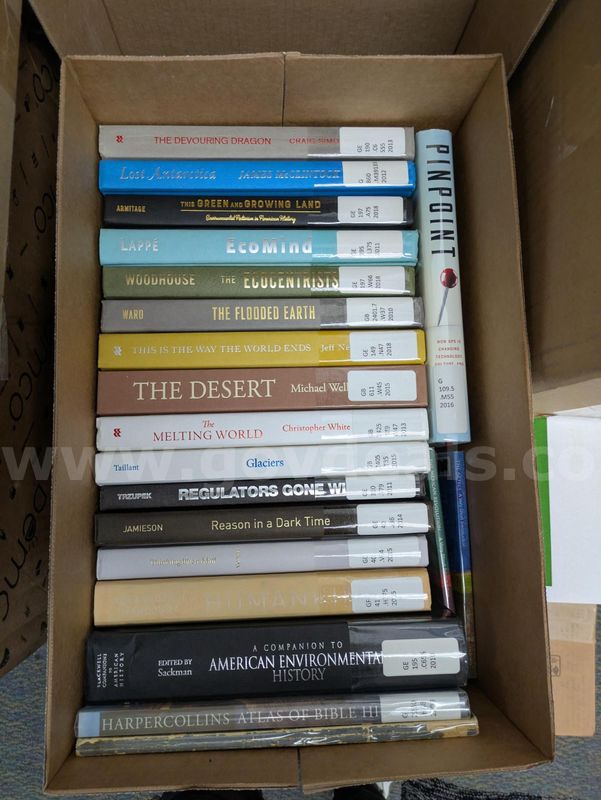 Lot of Used Library Books