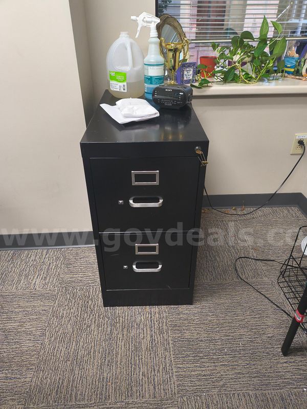 Lot of 4 - 2 Draw File Cabinets