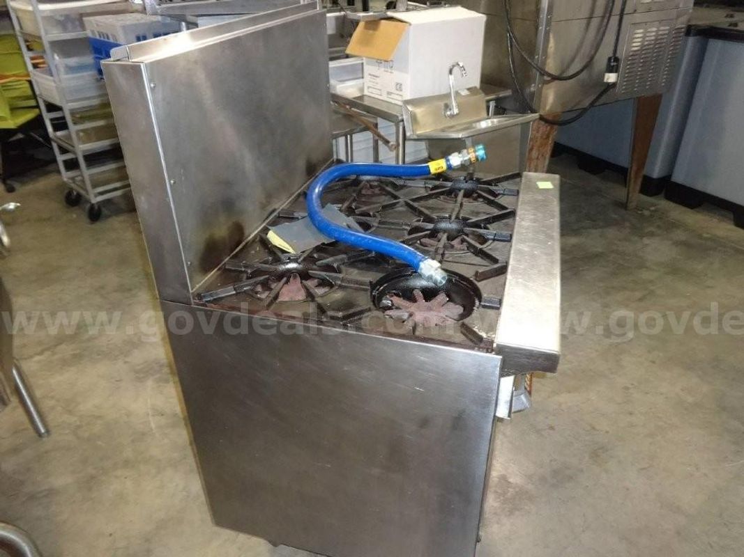 6 Burner Stovetop Oven
