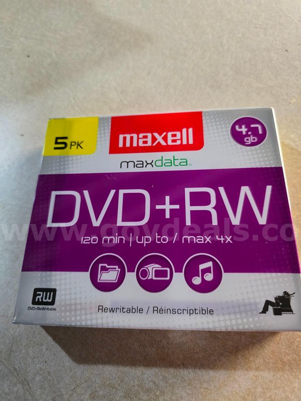 Maxell Max Data DVD + RW