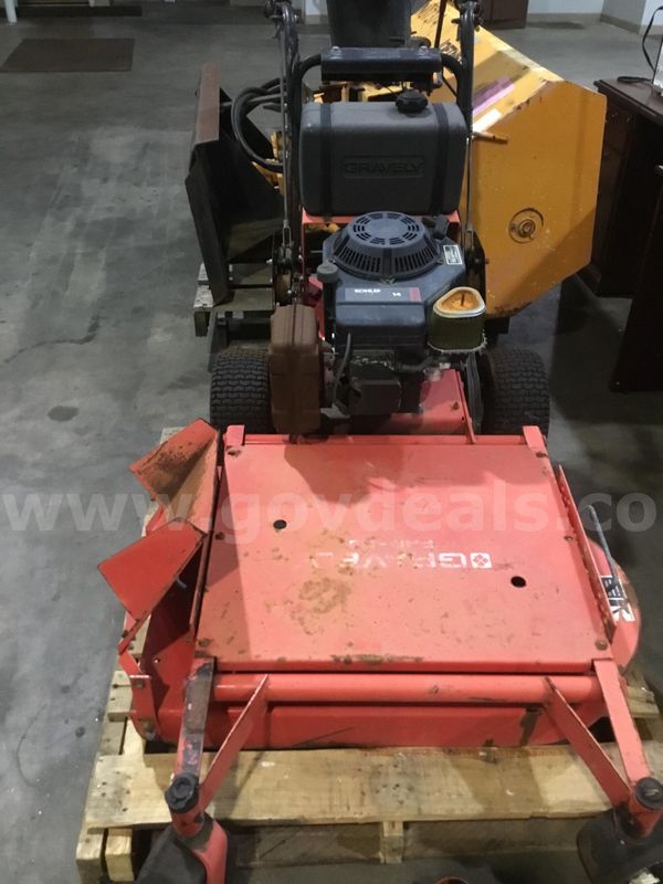 80 (LENGTH) x 37 (WIDTH) (MANASSAS) Gravely Pro Kohler mower “DH”
