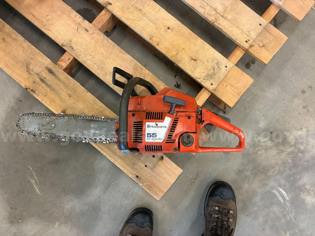 Pallet of Chain Saw and One Concrete Saw
