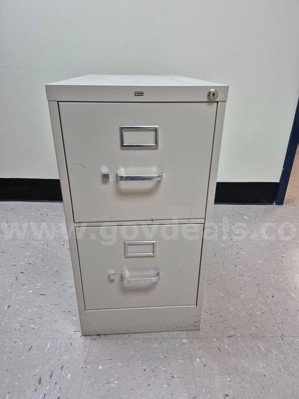 Tan File Cabinet