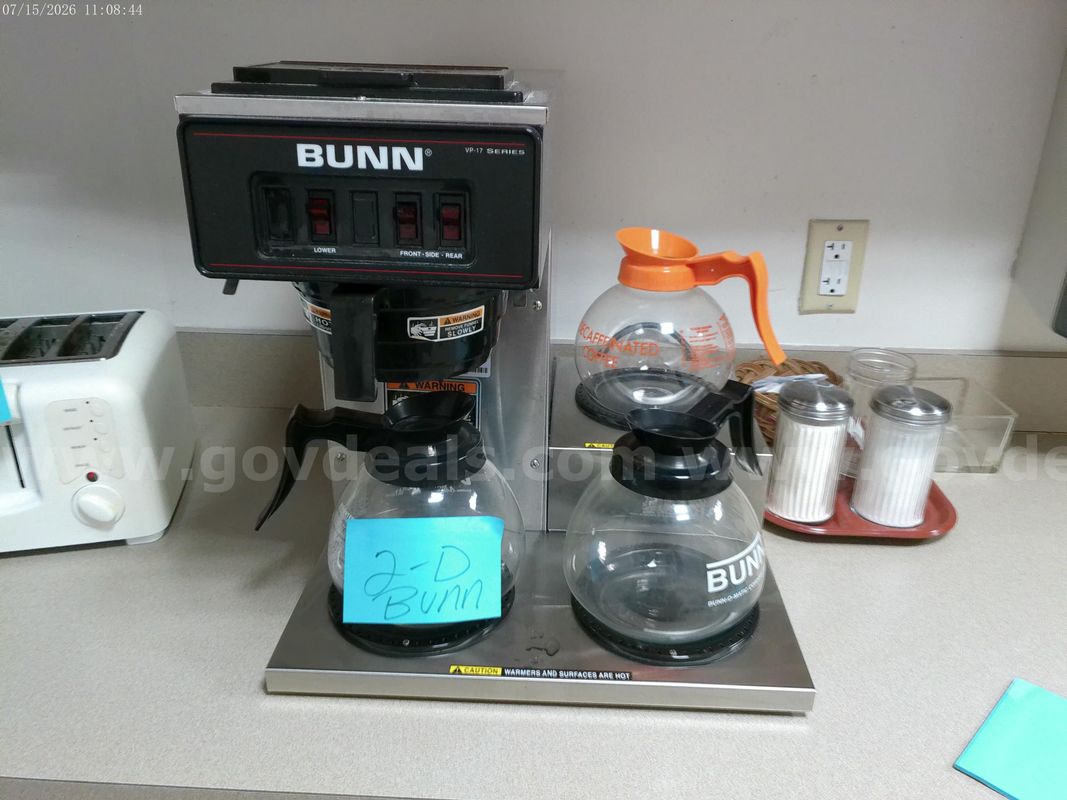 Bunn 3 Pot Coffee Maker