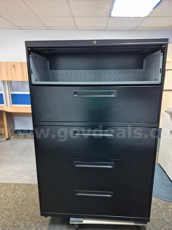 Black Filing Cabinet