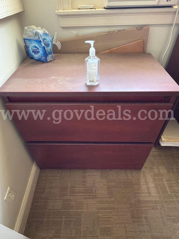 2-drawer wood lateral filing cabinets