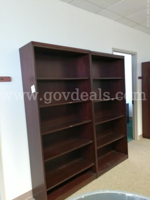 Lot of Tall Bookcases