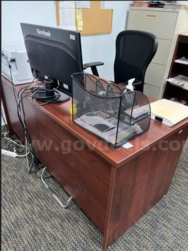 Lot of Wooden Desks