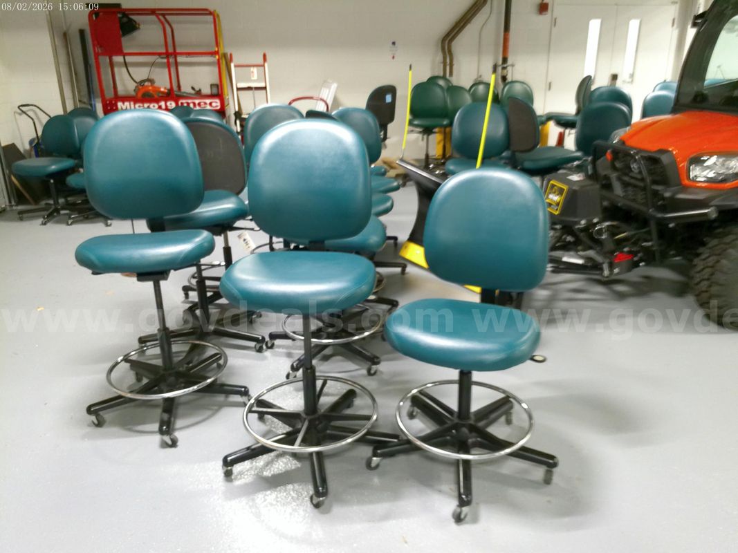 Teal-Tall Stools Lot 3