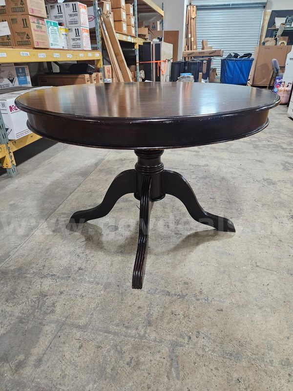 GLASS TOP DINNING TABLE