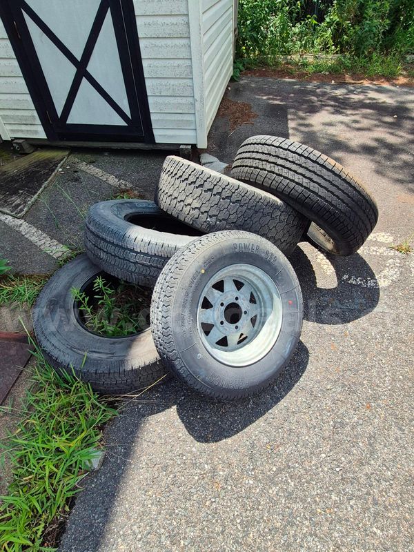 Lot of Used Tires