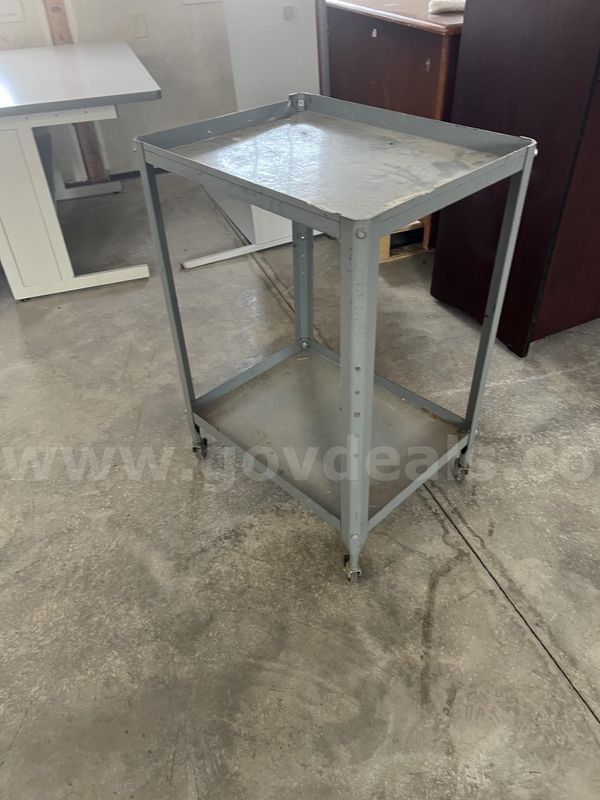 Grey Rolling Cart