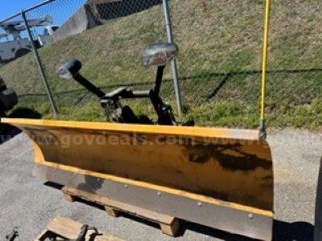 1 Lot of 2 Used Yellow Meyer Snow Blades