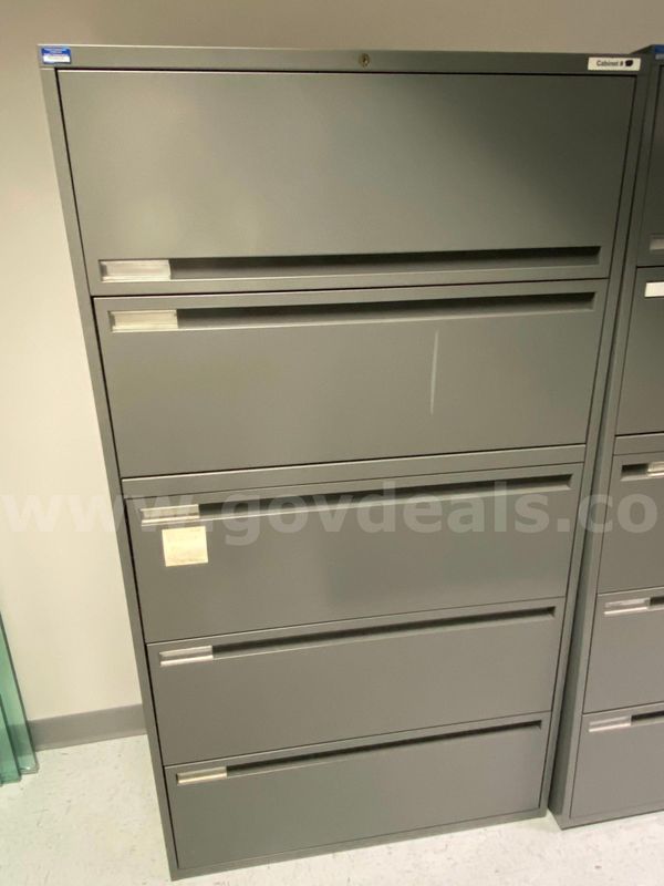 DuraSteel 5-Drawer Lateral File Cabinets