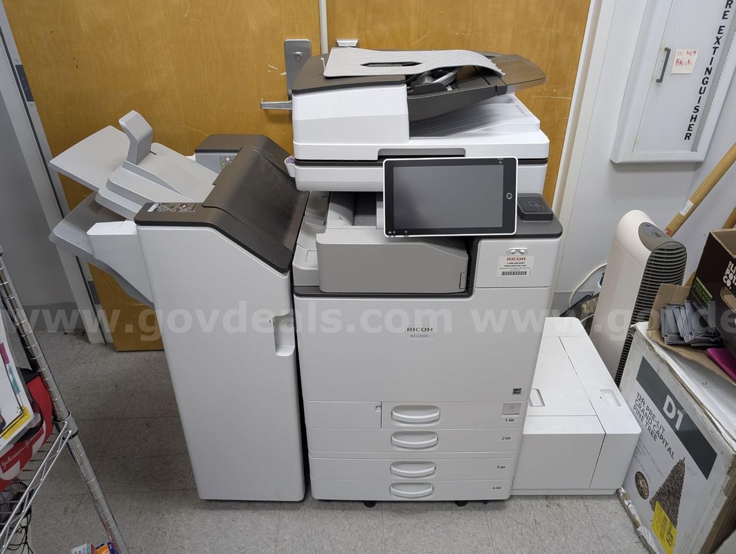 Printer, Color Laser Multifunction, Ricoh IM C4500